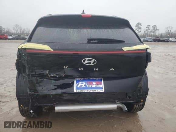 ✅ 2024 Hyundai Kona SEL • VIN: KM8HC3AB7RU143752 • Lot: 42500605. Wystawiony na Copart z przebiegiem 7 739 mil. Bezpłatny archiwum sprzedaży aukcyjnych z USA i szczegółowy raport historii pojazdu na DreamBid. Zdjęcie 6.