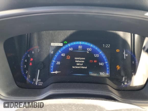 ✅ 2022 Toyota Corolla Hybrid LE • VIN: JTDEAMDE7NJ059113 • Лот: 89562215. Опубликован ранее на Copart с пробегом 108 890 миль. Бесплатный доступ к архиву аукционных продаж из США и подробный отчёт об истории автомобиля на DreamBid. Изображение 9.