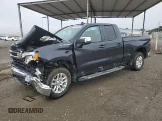 2024 Chevrolet Silverado 1500 LT с VIN 1GCVACED8RZ357788, выставлен на аукционе Copart как лот 81252055 с пробегом Не указан миль и Списание • Salvage title. История ставок и продаж доступна на DreamBid. Изображение 1.