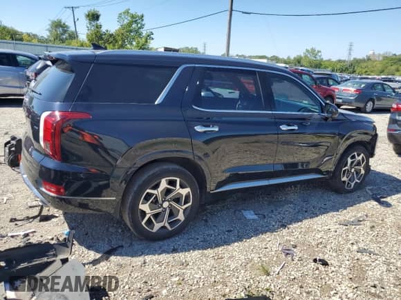 2021 Hyundai Palisade Calligraphy с VIN KM8R7DHE9MU276990, выставлен на аукционе Copart как лот 68252814 с пробегом 49 577 миль миль и Списание • Salvage title. История ставок и продаж доступна на DreamBid. Изображение 3.