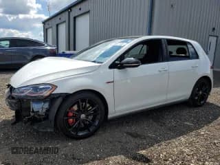 ✅ 2021 Volkswagen Golf GTI S • VIN: 3VW6T7AU1MM009348 • Лот: 70007105. Опубликован ранее на Copart с пробегом 41 804 миль. Бесплатный доступ к архиву аукционных продаж из США и подробный отчёт об истории автомобиля на DreamBid. Изображение 1.