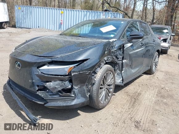 ✅ 2024 Lexus RZ 450e Premium • VIN: JTJAAAABXRA023751 • Lot: 42082320. Listed on IAAI with 15,641 mi. Free auction sales archive from the USA and detailed vehicle history report at DreamBid. Image 2.