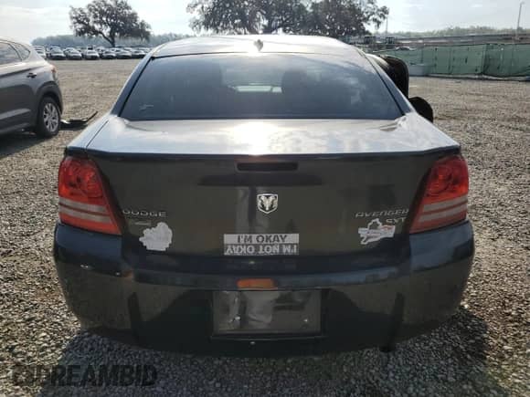 2010 Dodge Avenger SXT with VIN 1B3CC4FD2AN175992, listed as a Copart auction lot 48056235 with 89,169 mi miles and Salvage title. Bid and sale history available at DreamBid. Image 6.