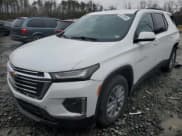 ✅ 2022 Chevrolet Traverse LT Cloth • VIN: 1GNEVMKW7NJ190372 • Лот: 44315595. Опубликован ранее на Copart с пробегом 19 791 миль. Бесплатный доступ к архиву аукционных продаж из США и подробный отчёт об истории автомобиля на DreamBid. Изображение 1.