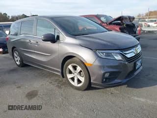 ✅ 2019 Honda Odyssey EX • VIN: 5FNRL6H59KB111779 • Lot: 43765774. Listed on IAAI with 78,926 mi. Free auction sales archive from the USA and detailed vehicle history report at DreamBid. Image 1.