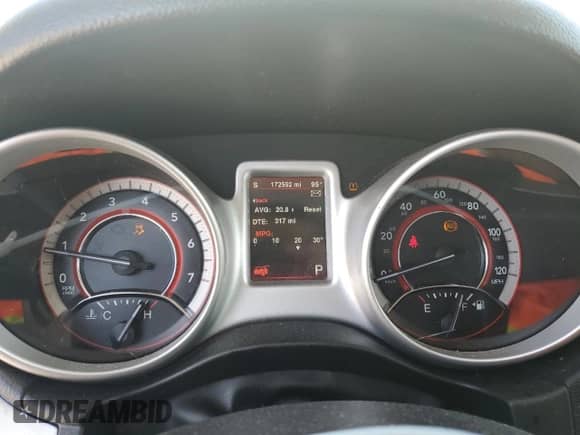 2015 Dodge Journey R/T z VIN 3C4PDCEG3FT592127, wystawiony jako Copart lot #68554565 z przebiegiem 172 592 mil mil oraz Szkoda całkowita • Salvage title. Historia ofert i sprzedaży dostępna na DreamBid. Obrazek 9.