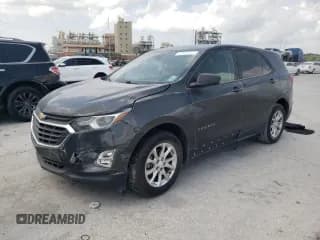 ✅ 2020 Chevrolet Equinox LS • VIN: 2GNAXFEV5L6241529 • Лот: 57752745. Опубликован ранее на Copart с пробегом 138 658 миль. Бесплатный доступ к архиву аукционных продаж из США и подробный отчёт об истории автомобиля на DreamBid. Изображение 1.