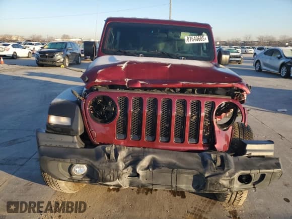 ✅ 2021 Jeep Wrangler Unlimited 80th Anniversary • VIN: 1C4HJXDN9MW596033 • Лот: 87640685. Опубликован ранее на Copart с пробегом 14 633 миль. Бесплатный доступ к архиву аукционных продаж из США и подробный отчёт об истории автомобиля на DreamBid. Изображение 5.