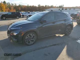 ✅ 2023 Hyundai Kona N Line • VIN: KM8K3CA30PU989183 • Лот: 77581664. Опубликован ранее на Copart с пробегом 27 423 миль. Бесплатный доступ к архиву аукционных продаж из США и подробный отчёт об истории автомобиля на DreamBid. Изображение 1.