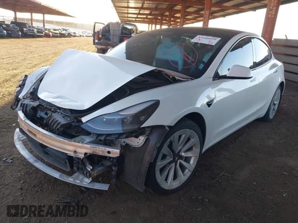 ✅ 2022 Tesla Model 3 Long Range • VIN: 5YJ3E1EB2NF356473 • Lot: 43166899. Wystawiony na IAAI z przebiegiem 63 633 mil. Bezpłatny archiwum sprzedaży aukcyjnych z USA i szczegółowy raport historii pojazdu na DreamBid. Zdjęcie 2.