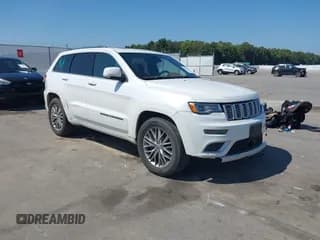 ✅ 2017 Jeep Grand Cherokee Summit • VIN: 1C4RJFJT8HC818294 • Lot: 43144256. Listed on IAAI with 185,366 mi. Free auction sales archive from the USA and detailed vehicle history report at DreamBid. Image 1.