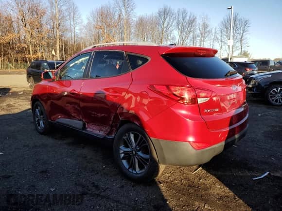 2015 Hyundai Tucson SE z VIN KM8JUCAGXFU106037, wystawiony jako Copart lot #70729252 z przebiegiem 166 787 mil mil oraz . Historia ofert i sprzedaży dostępna na DreamBid. Obrazek 2.