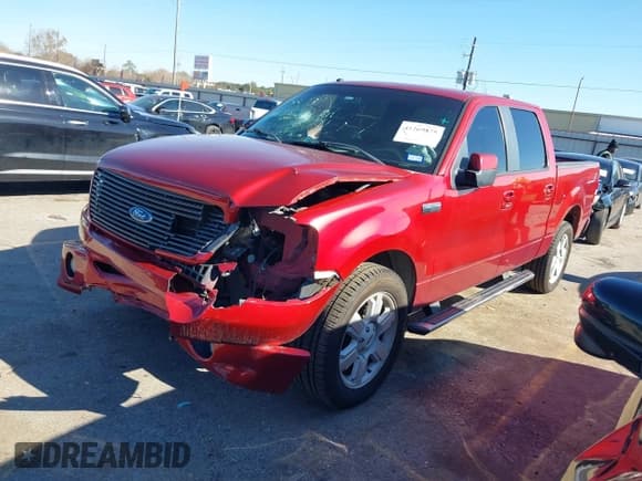 ✅ 2007 Ford F-150 XLT • VIN: 1FTPW12V77KA56155 • Lot: 41269875. Listed on IAAI with 218,645 mi. Free auction sales archive from the USA and detailed vehicle history report at DreamBid. Image 17.
