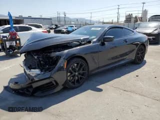 ✅ 2024 BMW 8 Series 840i • VIN: WBAAE4C05RCN32734 • Lot: 51999545. Listed on Copart with Not provided. Free auction sales archive from the USA and detailed vehicle history report at DreamBid. Image 1.