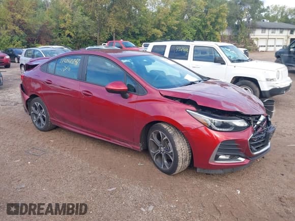 ✅ 2019 Chevrolet Cruze LT • VIN: 1G1BE5SM6K7101652 • Лот: 43258848. Опубликован ранее на IAAI с пробегом 58 247 миль. Бесплатный доступ к архиву аукционных продаж из США и подробный отчёт об истории автомобиля на DreamBid. Изображение 1.