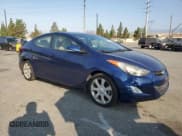✅ 2013 Hyundai Elantra Limited • VIN: KMHDH4AE4DU707060 • Lot: 65143745. Listed on Copart with 96,025 mi. Free auction sales archive from the USA and detailed vehicle history report at DreamBid. Image 4.