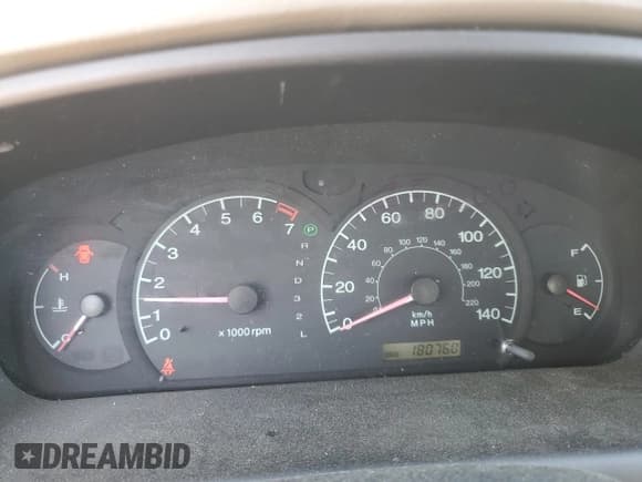 ✅ 2002 Hyundai Elantra GLS • VIN: KMHDN45D22U399216 • Lot: 66095825. Listed on Copart with 180,760 mi. Free auction sales archive from the USA and detailed vehicle history report at DreamBid. Image 9.