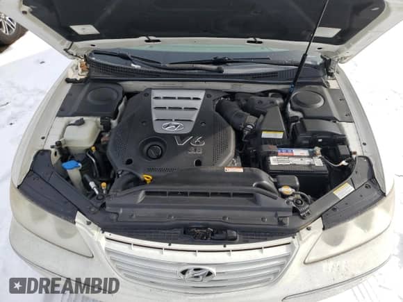 2006 Hyundai Azera SE z VIN KMHFC46F66A080035, wystawiony jako Copart lot #43649395 z przebiegiem 142 599 mil mil oraz Szkoda całkowita • Salvage title. Historia ofert i sprzedaży dostępna na DreamBid. Obrazek 11.