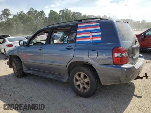 2006 Toyota Highlander with VIN JTEGD21A460147397, listed as a Copart auction lot 65257545 with Not provided miles and Salvage title. Bid and sale history available at DreamBid. Image 2.