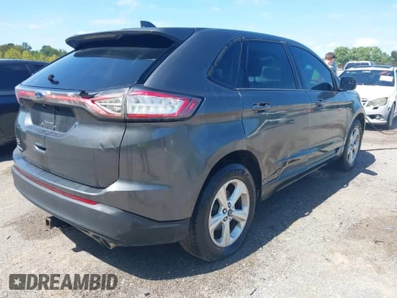 ✅ 2015 Ford Edge SE • VIN: 2FMTK3G89FBB39597 • Lot: 43177067. Listed on IAAI with 254,521 mi. Free auction sales archive from the USA and detailed vehicle history report at DreamBid. Image 4.