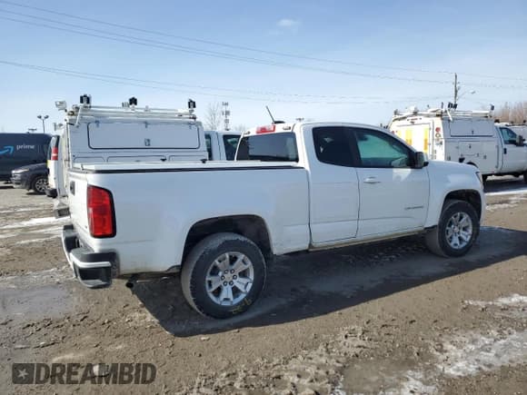 ✅ 2022 Chevrolet Colorado 2WD LT • VIN: 1GCHSCEA0N1142575 • Lot: 43999325. Listed on Copart with 77,623 mi. Free auction sales archive from the USA and detailed vehicle history report at DreamBid. Image 3.