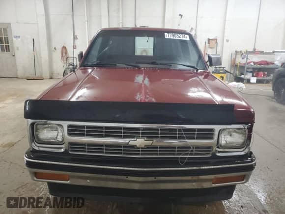 1991 Chevrolet S-10 X96 с VIN 1GCCS14Z6M2261715, выставлен на аукционе Copart как лот 77903274 с пробегом 157 774 миль миль и Списание • Salvage title. История ставок и продаж доступна на DreamBid. Изображение 5.