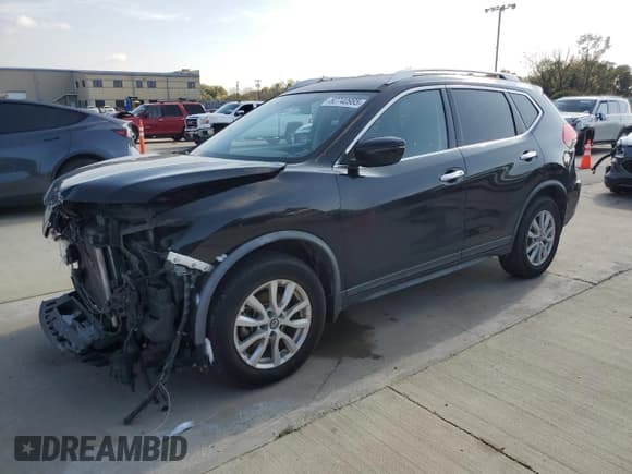 ✅ 2017 Nissan Rogue SV • VIN: KNMAT2MTXHP617095 • Lot: 82740985. Listed on Copart with 128,088 mi. Free auction sales archive from the USA and detailed vehicle history report at DreamBid. Image 1.