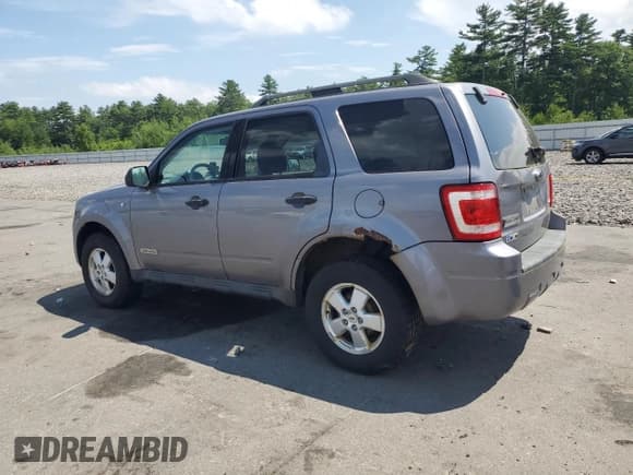 ✅ 2008 Ford Escape XLT • VIN: 1FMCU93178KA48018 • Lot: 63927425. Listed on Copart with Not provided. Free auction sales archive from the USA and detailed vehicle history report at DreamBid. Image 2.