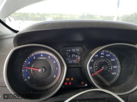 2015 Hyundai Elantra SE z VIN KMHDH4AE1FU416096, wystawiony jako Copart lot #81002695 z przebiegiem 100 756 mil mil oraz Szkoda całkowita • Salvage title. Historia ofert i sprzedaży dostępna na DreamBid. Obrazek 9.