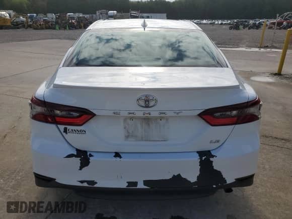 2023 Toyota Camry LE with VIN 4T1C11AKXPU721540, listed as a Copart auction lot 86862045 with 84,821 mi miles and Clean title. Bid and sale history available at DreamBid. Image 6.