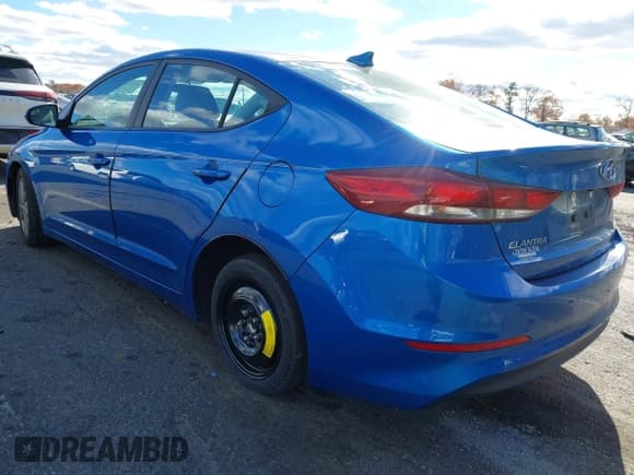 ✅ 2017 Hyundai Elantra SE • VIN: 5NPD84LF6HH181475 • Lot: 43626162. Listed on IAAI with 144,431 mi. Free auction sales archive from the USA and detailed vehicle history report at DreamBid. Image 3.