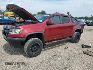 2017 Chevrolet Colorado 4WD ZR2 z VIN 1GCGTEEN5H1285386, wystawiony jako Copart lot #63880895 z przebiegiem 75 443 mil mil oraz Szkoda całkowita • Salvage title. Historia ofert i sprzedaży dostępna na DreamBid. Obrazek 1.