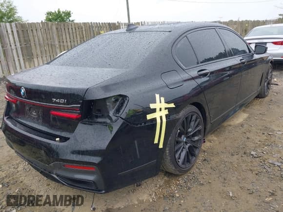 ✅ 2022 BMW 7 Series 740i • VIN: WBA7T2C06NCH07316 • Лот: 42356123. Опубликован ранее на IAAI с пробегом 46 216 миль. Бесплатный доступ к архиву аукционных продаж из США и подробный отчёт об истории автомобиля на DreamBid. Изображение 4.