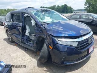 ✅ 2023 Honda Odyssey EX-L • VIN: 5FNRL6H61PB067180 • Lot: 42634627. Wystawiony na IAAI z przebiegiem 30 282 mil. Bezpłatny archiwum sprzedaży aukcyjnych z USA i szczegółowy raport historii pojazdu na DreamBid. Zdjęcie 1.