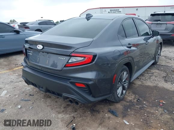 ✅ 2022 Subaru WRX • VIN: JF1VBAA65N9011156 • Lot: 42404530. Listed on IAAI with 48,026 mi. Free auction sales archive from the USA and detailed vehicle history report at DreamBid. Image 4.