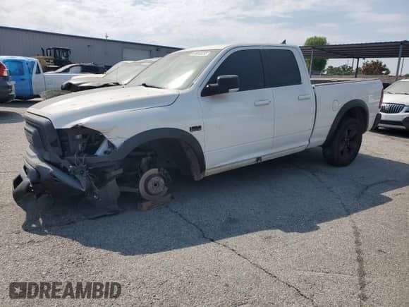 2019 Ram 1500 Warlock with VIN 1C6RR6GT4KS694755, listed as a Copart auction lot 61853055 with 54,378 mi miles and Salvage title. Bid and sale history available at DreamBid. Image 1.