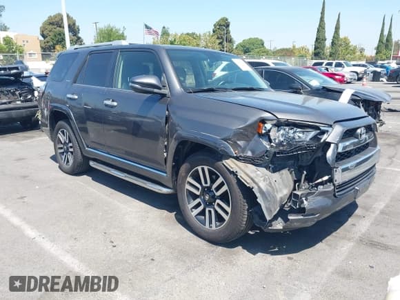 ✅ 2017 Toyota 4Runner SR5 • VIN: JTEZU5JR7H5152504 • Лот: 42889284. Опубликован ранее на IAAI с пробегом 90 634 миль. Бесплатный доступ к архиву аукционных продаж из США и подробный отчёт об истории автомобиля на DreamBid. Изображение 1.