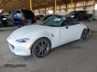 ✅ 2016 Mazda MX-5 Miata Grand Touring • VIN: JM1NDAD79G0102737 • Лот: 80221925. Опубликован ранее на Copart с пробегом 84 609 миль. Бесплатный доступ к архиву аукционных продаж из США и подробный отчёт об истории автомобиля на DreamBid. Изображение 1.