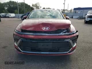 2025 Hyundai Sonata SEL Convenience with VIN KMHL14JA4SA463163, listed as a Copart auction lot 84737045 with 10,952 mi miles and Salvage title. Bid and sale history available at DreamBid. Image 5.