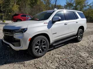 2022 Chevrolet Tahoe Z71 with VIN 1GNSKPKD9NR299218, listed as a Copart auction lot 85306395 with 49,621 mi miles and Salvage title. Bid and sale history available at DreamBid. Image 1.