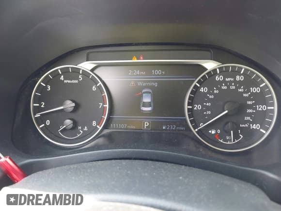 ✅ 2021 Nissan Altima SV • VIN: 1N4BL4DWXMN312069 • Lot: 43258101. Listed on IAAI with 111,107 mi. Free auction sales archive from the USA and detailed vehicle history report at DreamBid. Image 7.