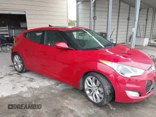 ✅ 2013 Hyundai Veloster w/Gray Int • VIN: KMHTC6AD4DU092345 • Lot: 41382227. Wystawiony na IAAI z przebiegiem 134 621 mil. Bezpłatny archiwum sprzedaży aukcyjnych z USA i szczegółowy raport historii pojazdu na DreamBid. Zdjęcie 1.