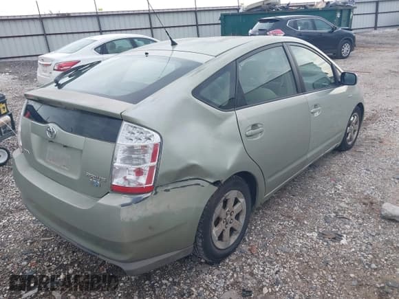 ✅ 2008 Toyota Prius • VIN: JTDKB20U483307862 • Lot: 42198733. Listed on IAAI with Not provided. Free auction sales archive from the USA and detailed vehicle history report at DreamBid. Image 4.