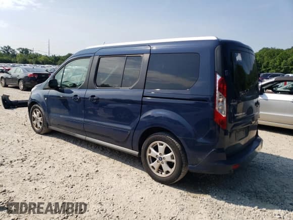 ✅ 2017 Ford Transit Connect XLT • VIN: NM0GS9F70H1293841 • Lot: 59118854. Listed on Copart with 125,536 mi. Free auction sales archive from the USA and detailed vehicle history report at DreamBid. Image 2.