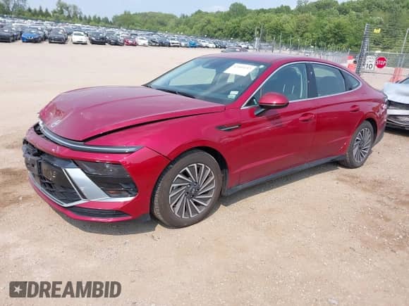 2024 Hyundai Sonata SEL z VIN KMHL34JJ3RA092341, wystawiony jako IAAI lot #42483157 z przebiegiem 14 185 mil mil oraz . Historia ofert i sprzedaży dostępna na DreamBid. Obrazek 2.