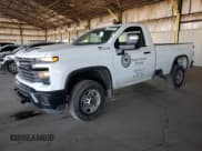 ✅ 2024 Chevrolet Silverado 2500HD Work Truck • VIN: 1GC0WLE76RF366335 • Лот: 92119615. Опубликован ранее на Copart с пробегом 9 370 миль. Бесплатный доступ к архиву аукционных продаж из США и подробный отчёт об истории автомобиля на DreamBid. Изображение 1.