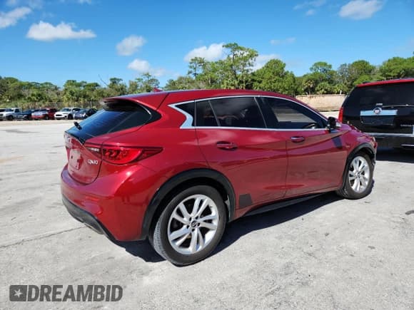 ✅ 2017 Infiniti QX30 Premium • VIN: SJKCH5CPXHA024921 • Lot: 89845265. Listed on Copart with 62,443 mi. Free auction sales archive from the USA and detailed vehicle history report at DreamBid. Image 3.