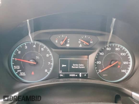 2018 Chevrolet Equinox LS with VIN 3GNAXHEV8JS523044, listed as a Copart auction lot 66306405 with 64,989 mi miles and Clean title. Bid and sale history available at DreamBid. Image 9.