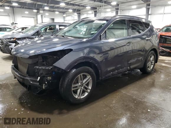 ✅ 2018 Hyundai Santa Fe 2.4L • VIN: 5NMZUDLB1JH066509 • Лот: 44099894. Опубликован ранее на Copart с пробегом 84 405 миль. Бесплатный доступ к архиву аукционных продаж из США и подробный отчёт об истории автомобиля на DreamBid. Изображение 1.