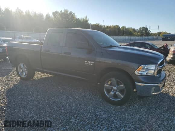 2019 Ram 1500 Tradesman with VIN 1C6RR7FG6KS519031, listed as a Copart auction lot 82232345 with 147,316 mi miles and Salvage title. Bid and sale history available at DreamBid. Image 4.